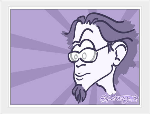 hg-design illustration auto-portrait