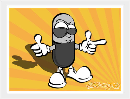 illustration mascotte cartoon
