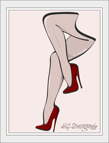 hauts-talons heels illustration